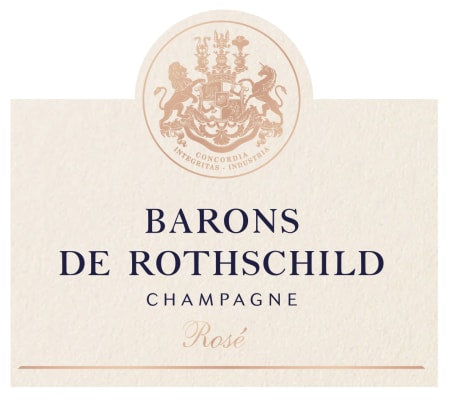 Champagne Barons de Rothschild Brut Rosé NV