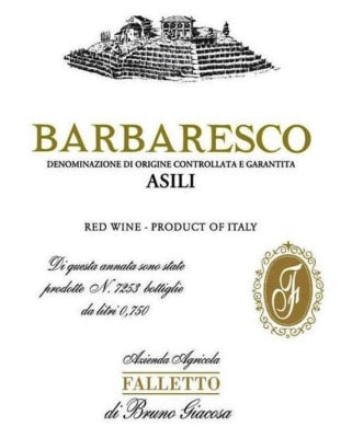 Bruno Giacosa Barbaresco Asili	 2022