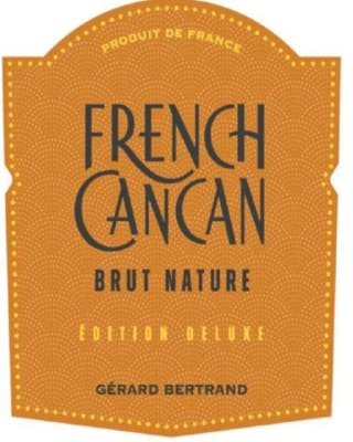 GERARD BERTRAND BRUT NATURE ORANGE FRENCH CANCAN EDITION DELUXE FRANCE NV
