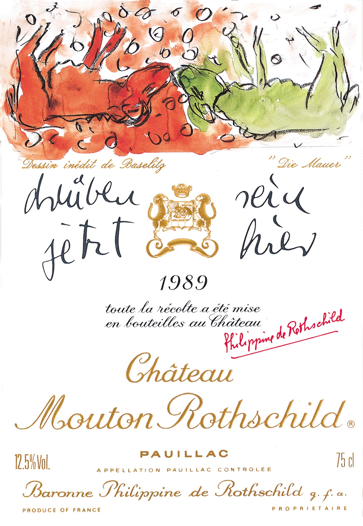 Mouton Rothschild 1989