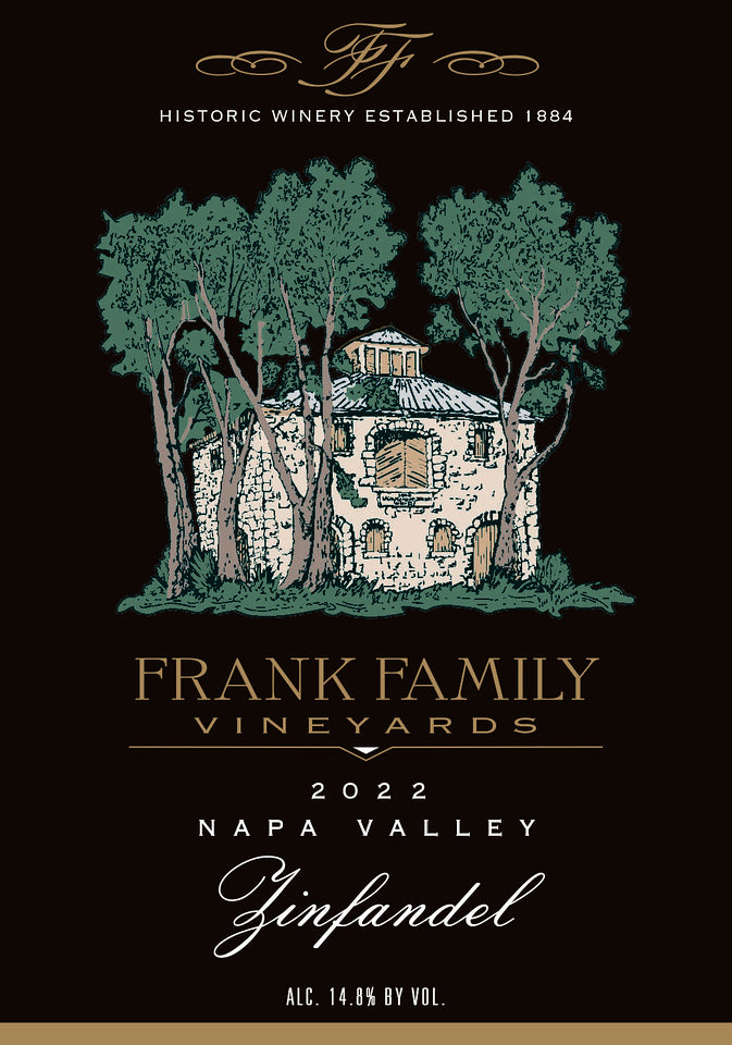 FRANK FAMILY VINEYARDS NAPA VALLEY ZINFANDEL 2023
