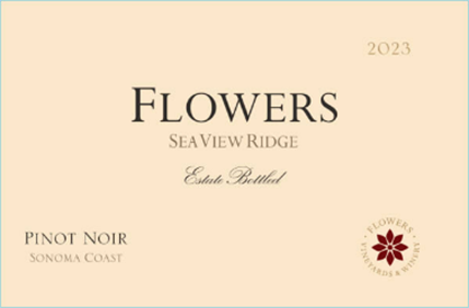 Flowers, Seaview Ridge, Sonoma Coast, Pinot Noir 2023