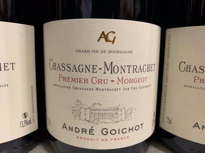 Andre Goichot Chassagne Montrachet 1er Cru Morgeot 2023