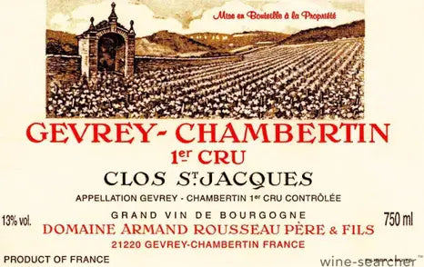 Armand Rousseau Gevrey Chambertin Clos St Jacques 2005