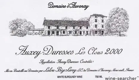 d'Auvenay Auxey Duresses Clous 1999