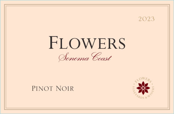 Flowers Pinot Noir Sonoma Coast 2023