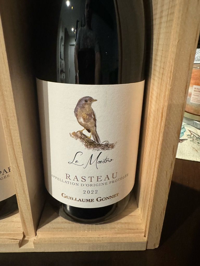 Guillaume Gonnet Le Maestro Rasteau Southern Rhone 2020