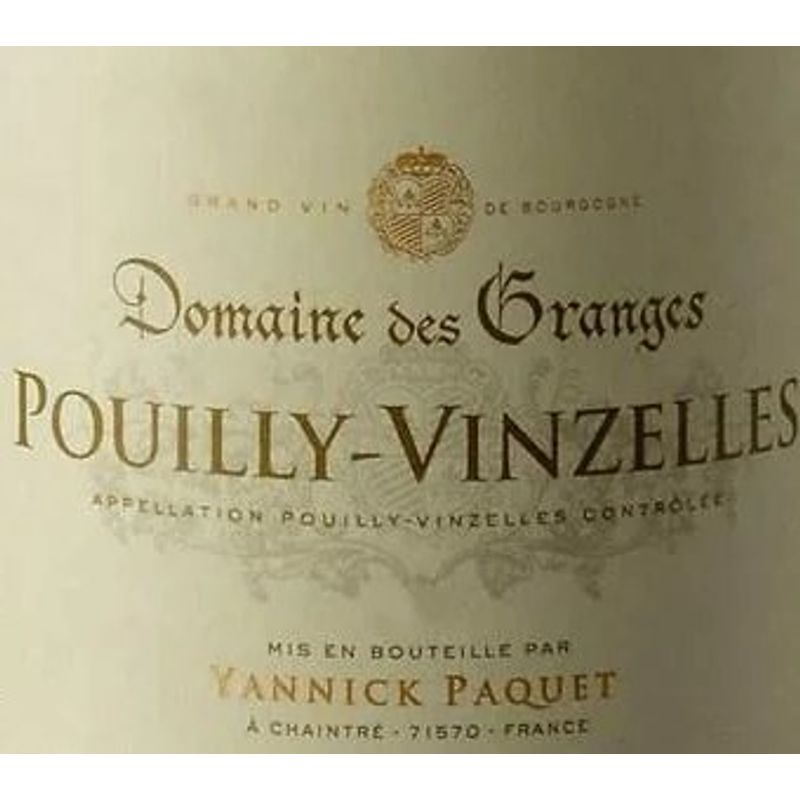 Pouilly Vinzelles  Domaine Des Granges 2021
