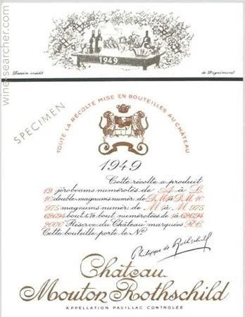 Mouton Rothschild  1949
