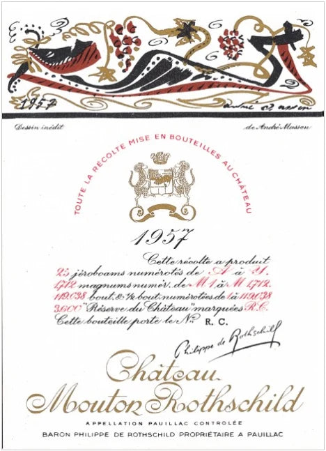 Mouton Rothschild  1957