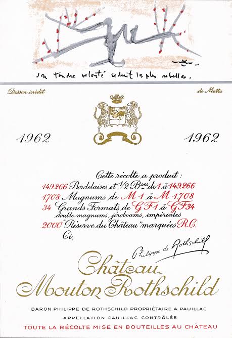 Mouton Rothschild  1962