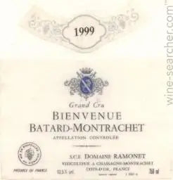 Domaine Ramonet Bienvenues Bâtard Montrachet 2012