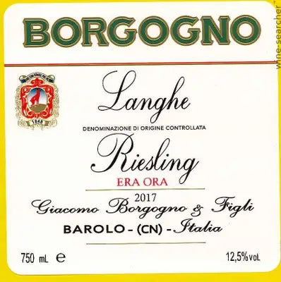 Borgogno Era Ora Riesling Piedmont Italy 2021