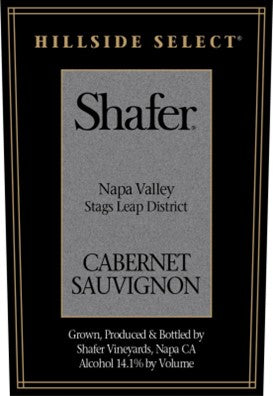 Shafer Vineyards Hillside Select Napa Valley 1994 (one bottle per member)