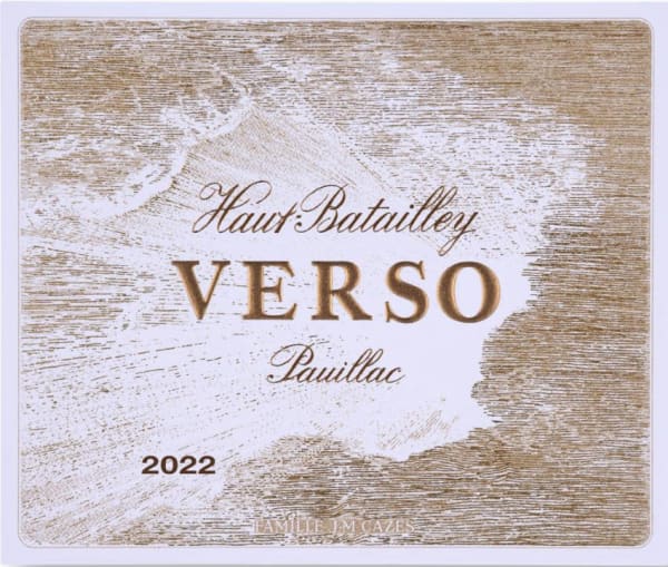 Haut-Batailley ‘Verso’ – 2022 – 750ml