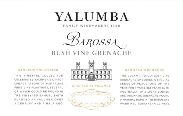 Yalumba Samuel's Collection Bush Vine Grenache Australia 2022